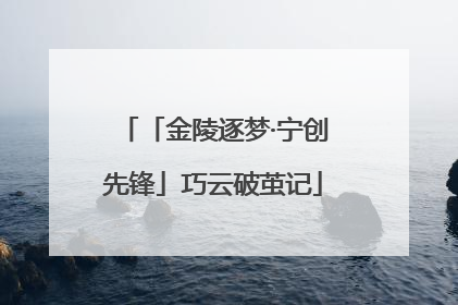 「金陵逐梦·宁创先锋」巧云破茧记