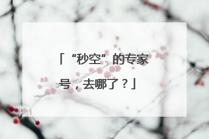“秒空”的专家号，去哪了？