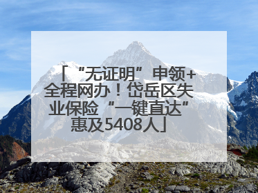 “无证明”申领+全程网办！岱岳区失业保险“一键直达”惠及5408人