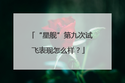 “星舰”第九次试飞表现怎么样？
