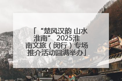 “楚风汉韵 山水淮南” 2025淮南文旅（闵行）专场推介活动圆满举办