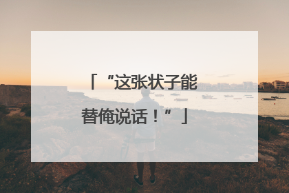 “这张状子能替俺说话！”