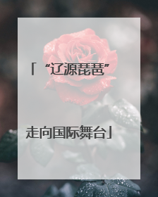 “辽源琵琶” 走向国际舞台