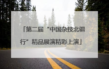 第二届“中国杂技北疆行”精品展演精彩上演