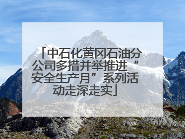 中石化黄冈石油分公司多措并举推进“安全生产月”系列活动走深走实