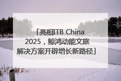 亮相ITB China 2025，鲸鸿动能文旅解决方案开辟增长新路径