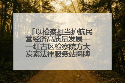 以检察担当护航民营经济高质量发展——红古区检察院方大炭素法律服务站揭牌彰显法治护航深度