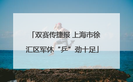 双赛传捷报 上海市徐汇区军休“乒”劲十足