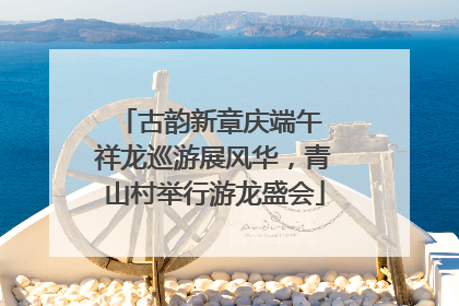 古韵新章庆端午 祥龙巡游展风华，青山村举行游龙盛会