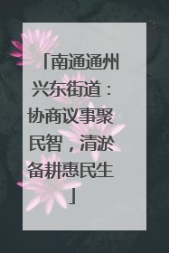 南通通州兴东街道：协商议事聚民智，清淤备耕惠民生