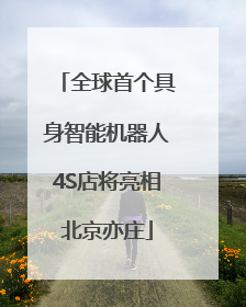 全球首个具身智能机器人4S店将亮相北京亦庄