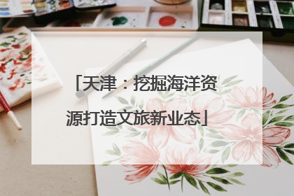 天津：挖掘海洋资源打造文旅新业态