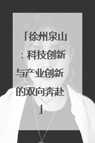 徐州泉山：科技创新与产业创新的双向奔赴