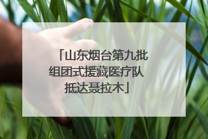 山东烟台第九批组团式援藏医疗队抵达聂拉木