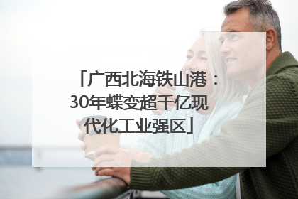 广西北海铁山港：30年蝶变超千亿现代化工业强区