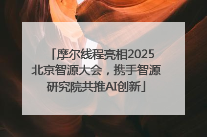 摩尔线程亮相2025北京智源大会，携手智源研究院共推AI创新