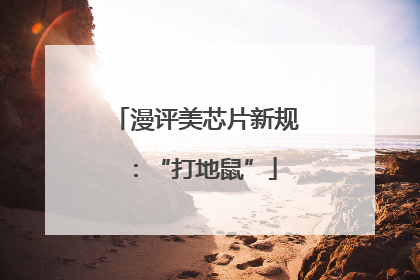漫评美芯片新规：“打地鼠”
