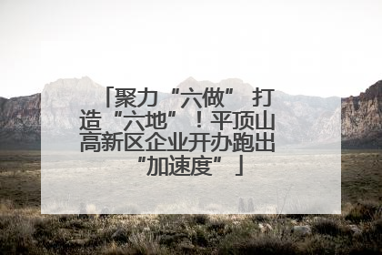 聚力“六做” 打造“六地”！平顶山高新区企业开办跑出“加速度”