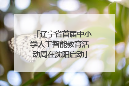 辽宁省首届中小学人工智能教育活动周在沈阳启动