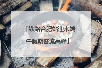 铁路合肥站迎来端午假期客流高峰