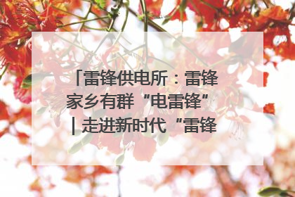雷锋供电所：雷锋家乡有群“电雷锋”｜走进新时代“雷锋传人 长沙榜样”
