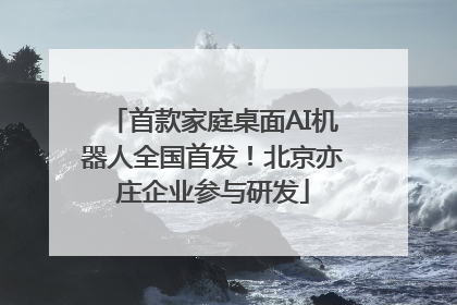 首款家庭桌面AI机器人全国首发！北京亦庄企业参与研发