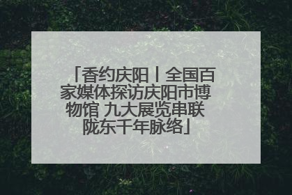 香约庆阳丨全国百家媒体探访庆阳市博物馆 九大展览串联陇东千年脉络