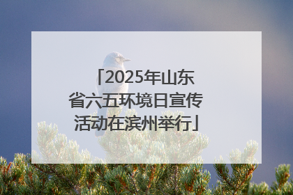 2025年山东省六五环境日宣传活动在滨州举行