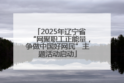 2025年辽宁省“网聚职工正能量，争做中国好网民”主题活动启动
