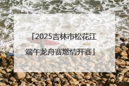 2025吉林市松花江端午龙舟赛燃情开赛